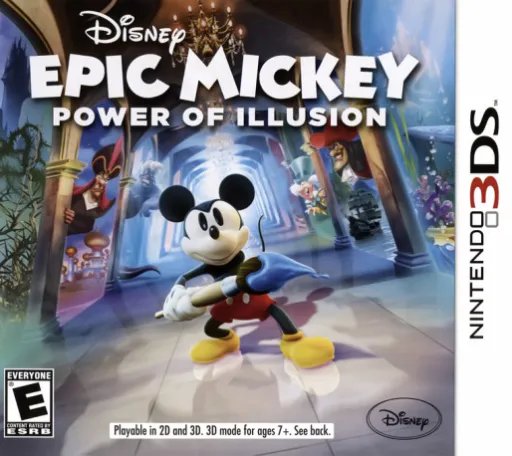 Disney Epic Mickey - Power of Illusion (USA) (En,Fr,Es,Pt)